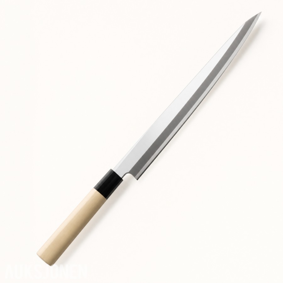 48 TIMERS AUKSJON – Sashimi-kniv + Dobbel Fruktkniv